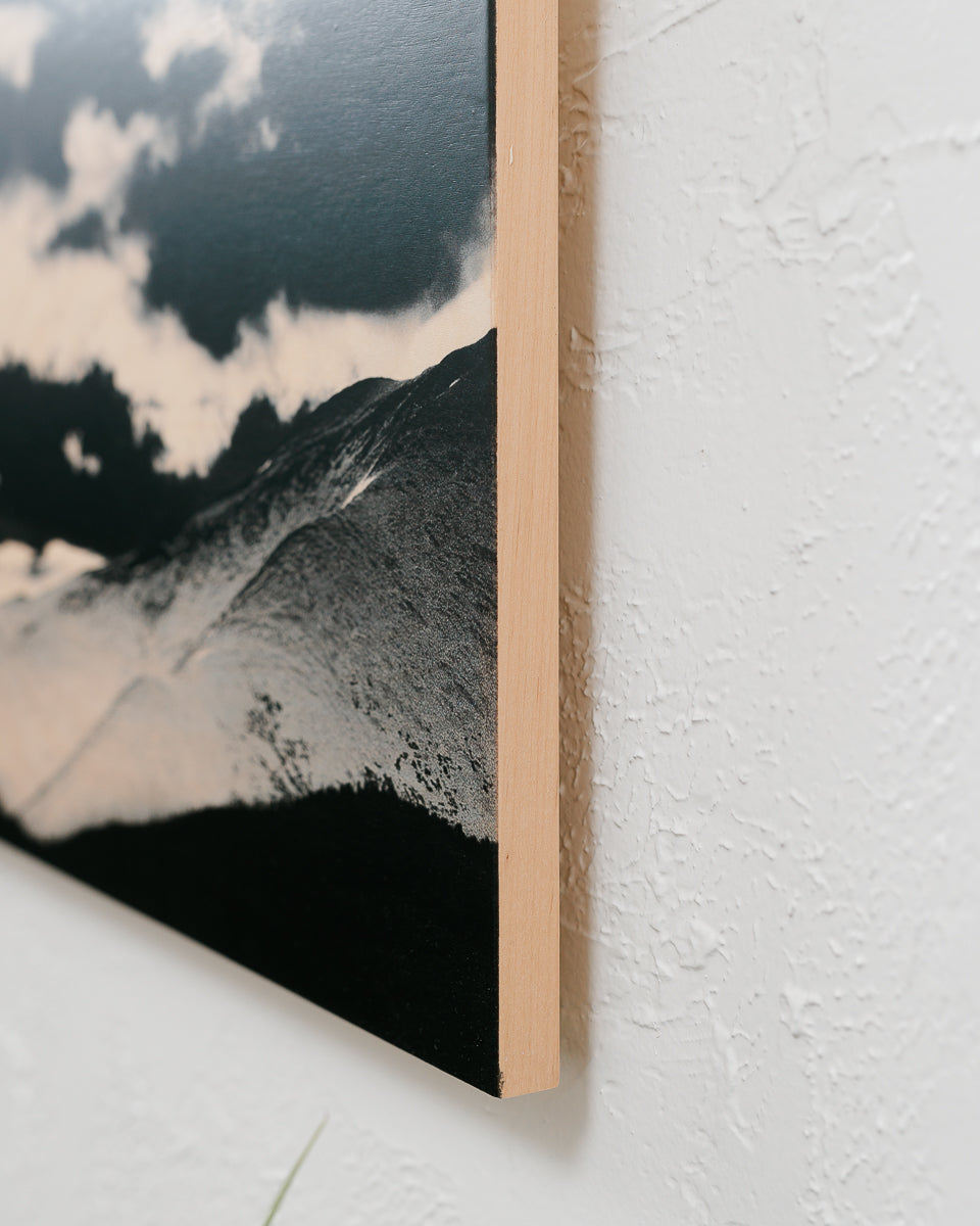 Boreas Pass Panorama - Wood Print