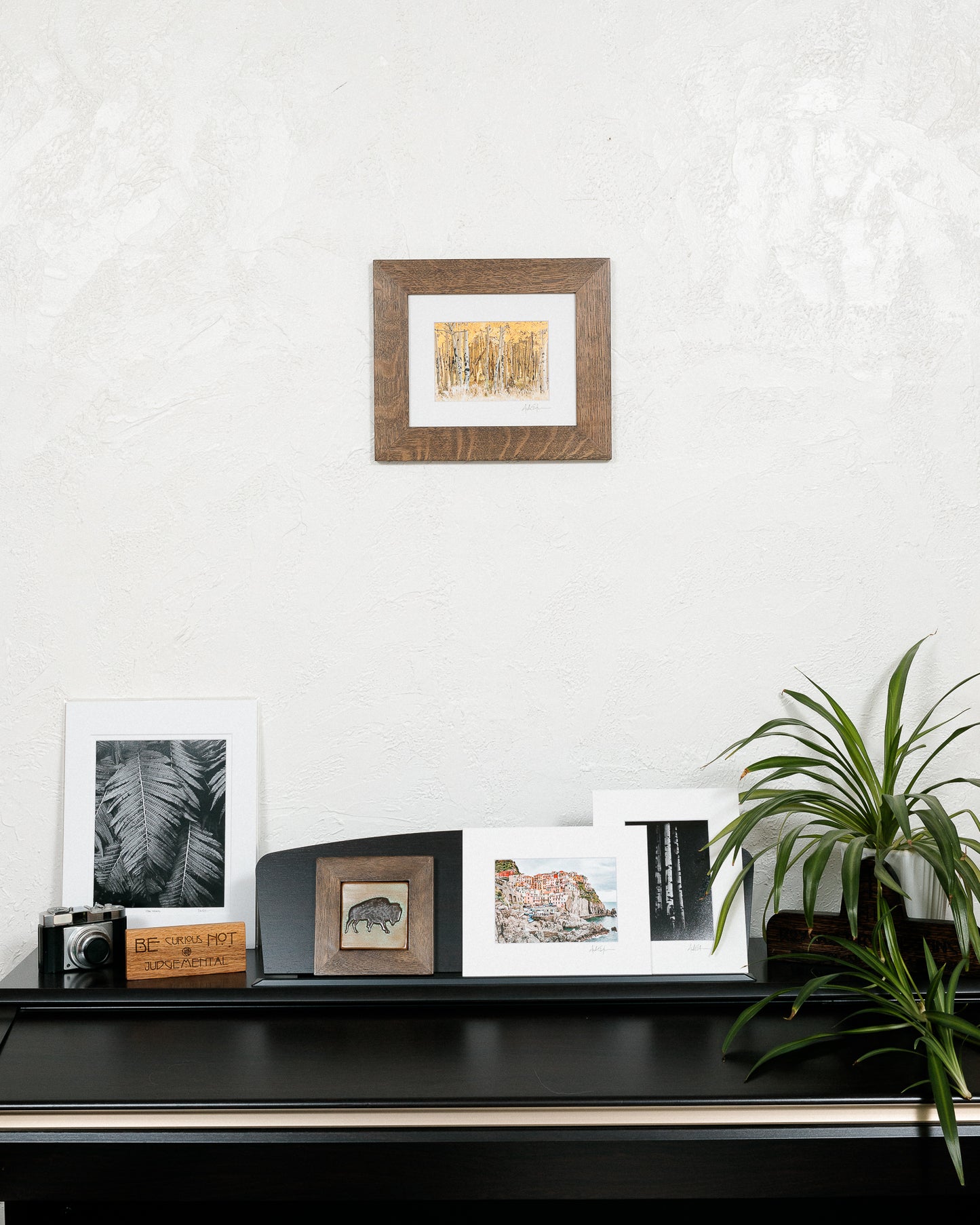 Kenosha Aspens - Framed Print