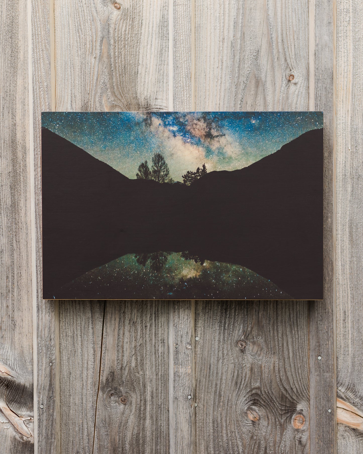 Snowmass Milkyway- Wood Print